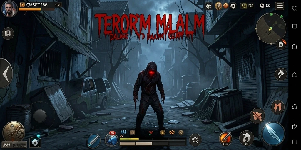 Gameplay menegangkan di dalam dunia Horror yang mencekam.