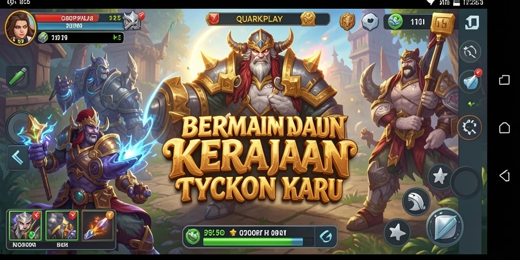 Tampilan menarik gameplay Tycoon di QUARKPLAY.
