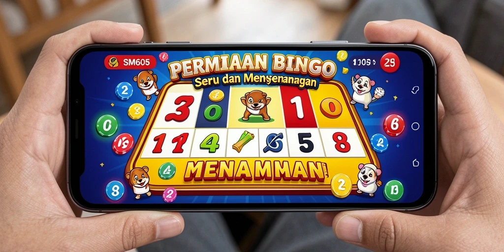Tampilan menarik dari gameplay Bingo SM605 yang seru.
